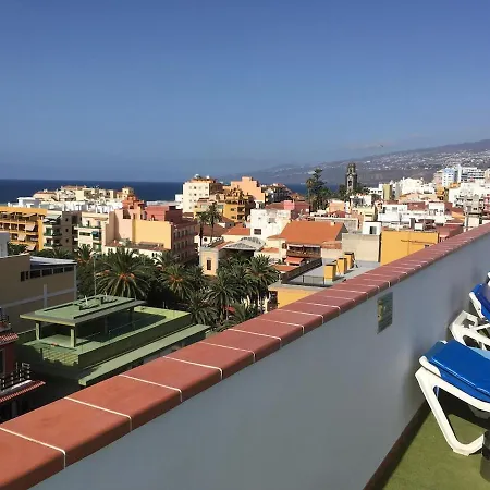 Plaza Del Charco With Rooftop Pool, Views And Fast Wi-fi * Puerto de la Cruz (Tenerife)
